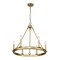 Z-Lite Barclay 6 Light Chandelier, Olde Brass 482R-6OBR - alternate 3